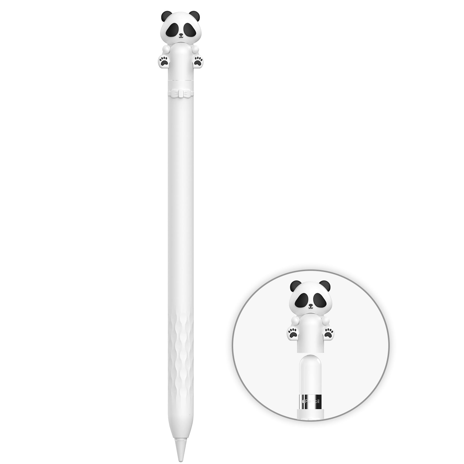 Amazon.com: NIUTRENDZ Cute Panda Apple Pencil Case for Apple